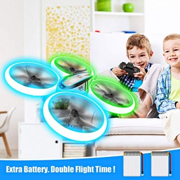 Q9s Drone: Beginner Friendly, LED, Indoor/Outdoor Fun