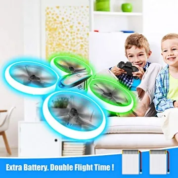 Q9s Drone: Beginner Friendly, LED, Indoor/Outdoor Fun