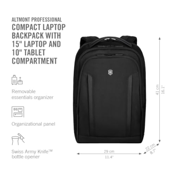 Victorinox Professional Laptop Backpack - Durable & Stylish