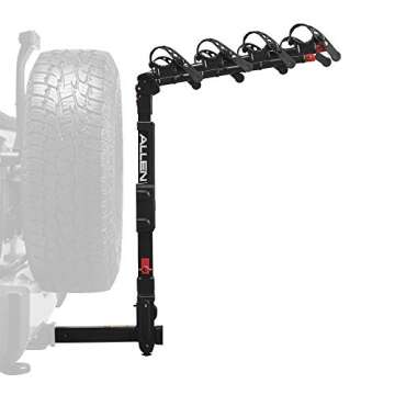 Allen Sports Quick Release 4-Bike Carrier for Hitch