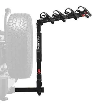 Allen Sports Quick Release 4-Bike Carrier for Hitch