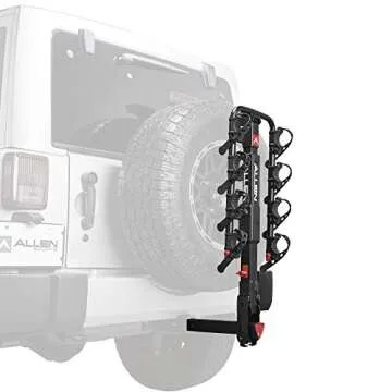 Allen Sports Quick Release 4-Bike Carrier for Hitch