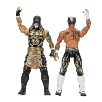 AEW Unrivaled Lucha Bros 2-Pack - Two 6-Inch Figures with Alternate Hand Accessories (Amazon Exclusi...