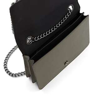 ALDO Women's Medium Greenwald Crossbody Bag, Dark Green