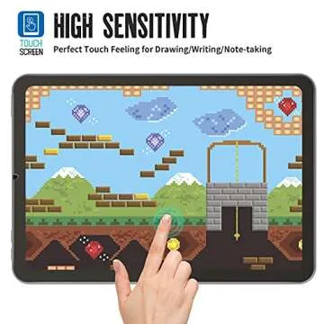 Homagical [2 Pack] Paper Screen Protector for iPad Mini 6 [8.3"], Paper Screen Protector for iPad Mini 6th Gen 2021, Anti-Glare High Sensitivity Matte PET Film Compatible with Apple Pencil