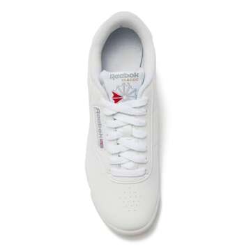 Reebok Women's Princess Sneakers - Comfortable White Shoes