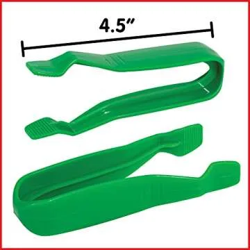 edxeducation Jumbo Tweezers - 12 Pack - Colorful Fine Motor Tools for Kids 18m+