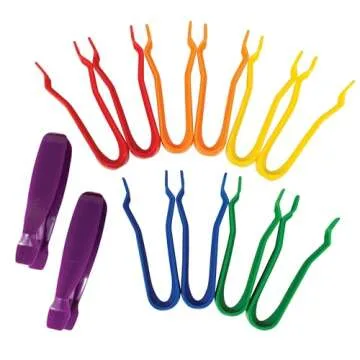 edxeducation Jumbo Tweezers Set of 12 for Kids