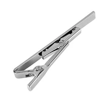 HEABY Tie Clip Free Custom Engrave Personalized Gift Tie Bar Clasp for Men Boy Friend Bestman Groom ...