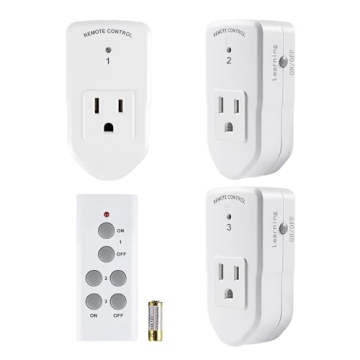 BN-LINK Wireless Remote Outlet Switch for Smart Home Control
