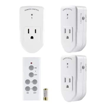 BN-LINK Wireless Remote Outlet Switch for Smart Home Control