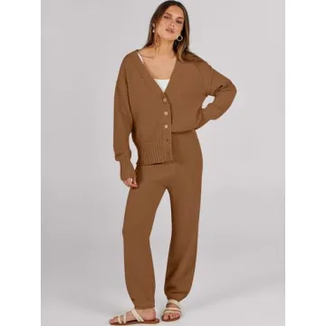 Caracilia 2 Piece Women Loungewear Set - Cozy Style