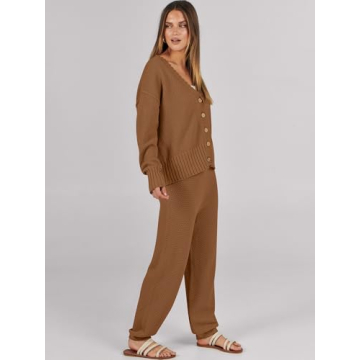 Caracilia 2 Piece Women Loungewear Set - Cozy Style