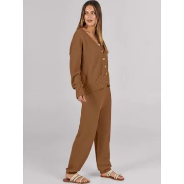 Caracilia 2 Piece Women Loungewear Set - Cozy Style