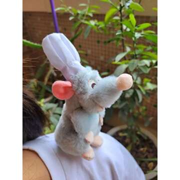 Ratatouille Chef Remy Magnetic Shoulder Plush Toy for All Ages