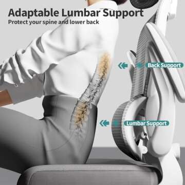 Ergonomic Office Chair - Comfortable, Adjustable, Durable