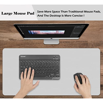 Stylish PU Leather Office Desk Blotter Pad Protector