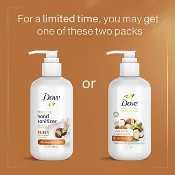 Dove Advanced Care Hand Sanitizer for Soft, Smooth Skin