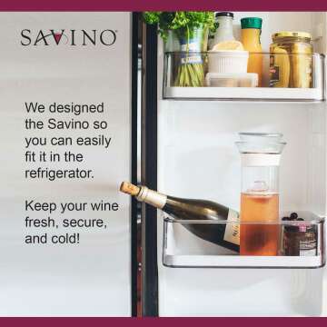Savino Connoisseur 750ml Wine Saving Carafe