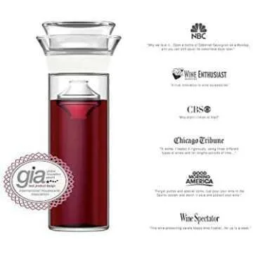 Savino Connoisseur 750ml Wine Saving Carafe
