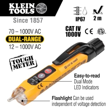 Klein Tools Electrical Test Kit Digital Multimeter Voltage Tester