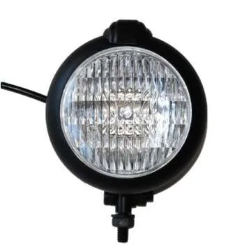Retro Black Motorcycle Headlight for Custom Bikes