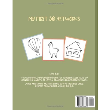 Coloring Book for Toddlers: First Fun & Skills Development
