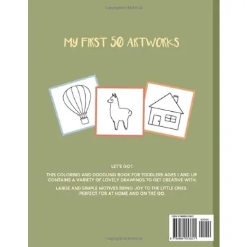 Coloring Book for Toddlers: First Fun & Skills Development