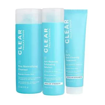 CLEAR Acne Kit - Salicylic Acid & Benzoyl Peroxide