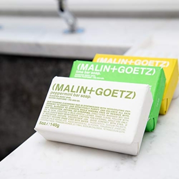 Malin + Goetz Rum Bar Soap - Vegan Gentle Cleansing Bar