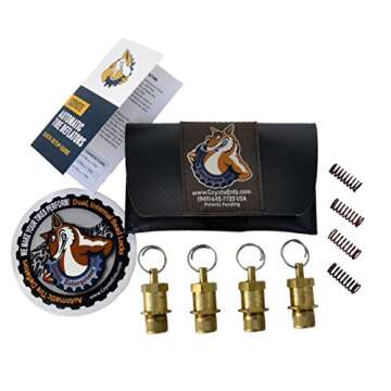 Coyote Automatic Tire Deflators, 4 to 56 PSI, 4 Pack