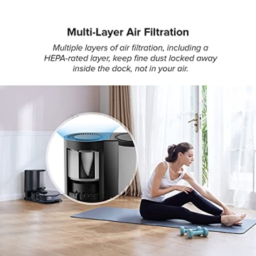 RoboRock S7+ Self-Emptying Robot Vacuum with Mop