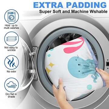 Baby Play Gym Mat, Tummy Time Activity Mat with 6 Detachable Toys and Pillow for Newborn Stage-Based Sensory and Motor Skill Development, Infant Play Mat for Babies to Toddlers