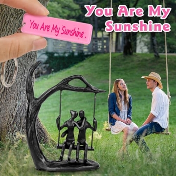 Kresecioo Romantic Couple Statue for Anniversary Gifts