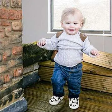 Cozy Disney Mickey Mouse Infant Slippers for Tiny Feet