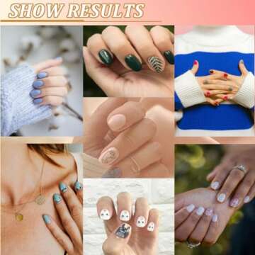 5 Pcs Versatile Dual Tipped Nail Art Brushes Set