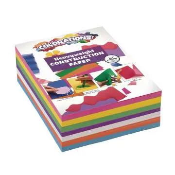 Heavy-Duty 600 Sheets Construction Paper for Kids