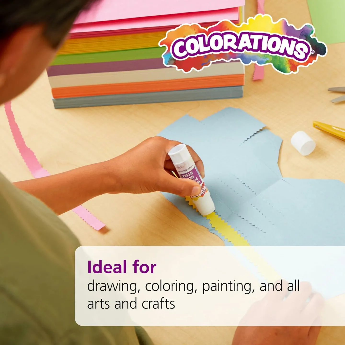 Heavy-Duty 600 Sheets Construction Paper for Kids
