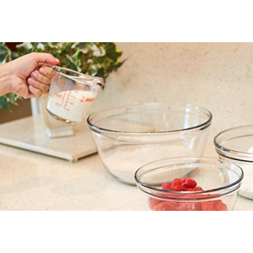 Anchor Hocking Glass Measuring Cups - 3 Piece Set