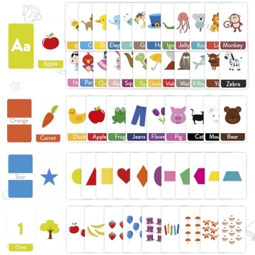 Merka Toddler Flash Cards for Early Learning Fun