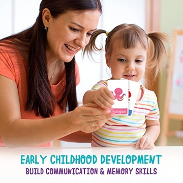 Merka Toddler Flash Cards for Early Learning Fun