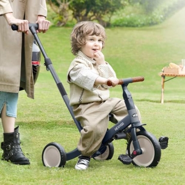 Newyoo Tricycle for Toddlers 1-3 - Safe & Fun First Bike