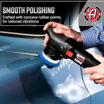 Adam's Polishes Swirl Killer 12mm Polisher - Orbital Polishing Paint Correcting Buffer Tool - Car Scratch Remover - Use Post Car Wash Clay Bar & Pre Wax or Ceramic Coating