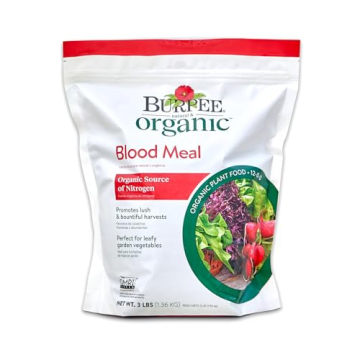 Burpee Organic Blood Meal Fertilizer for Healthy Plants