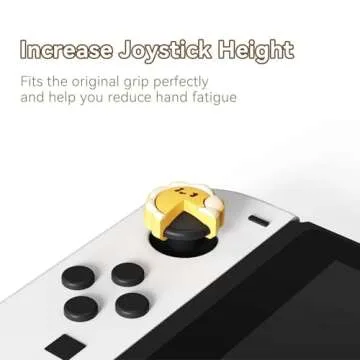 GeekShare Cute Silicone Joy Con Caps for Nintendo Switch