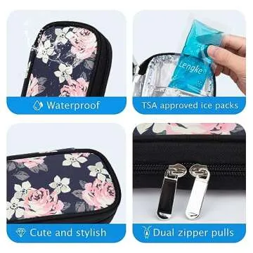 Portble YOUSHARES Insulin Cooler for Safe Medication Travel