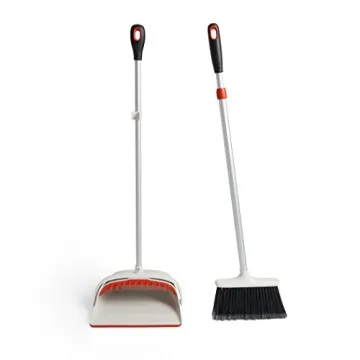 OXO Good Grips Sweep Set - Adjustable Broom and Dustpan