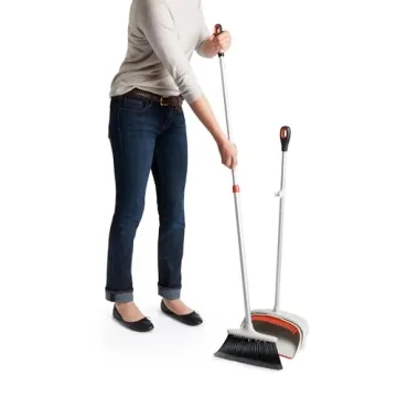 OXO Good Grips Sweep Set - Adjustable Broom and Dustpan