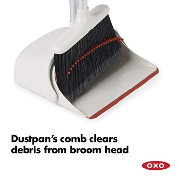 OXO Good Grips Sweep Set - Adjustable Broom and Dustpan