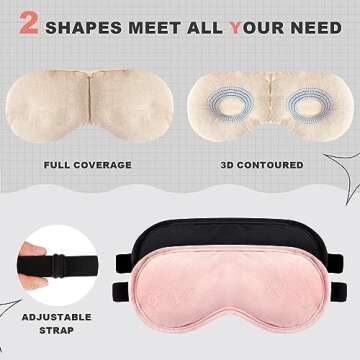 Heated Eye Mask for Dry Eyes Moist Heat Therapy